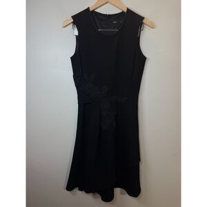 Kobi Halperin Sleeveless Velvet Embroidered Dress Women’s Size 4 Evening Party